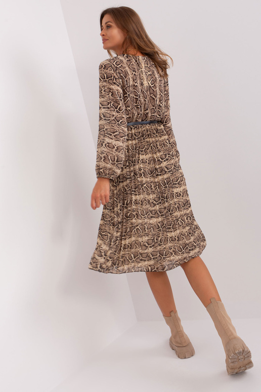 Šaty-DHJ-SK-10536N-5.03P-černo-béžové