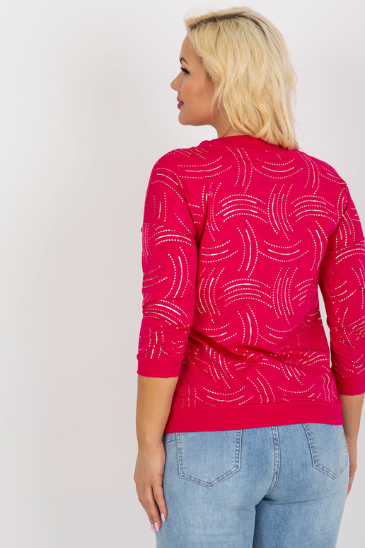 Fuchsiová dámská halenka větší...