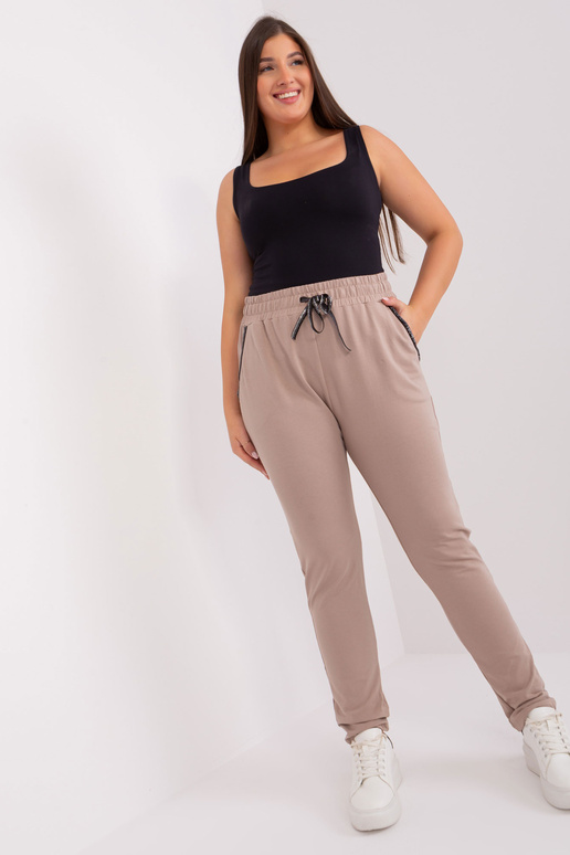 Tepláky-RV-DR-4765.52-tmavě béžové