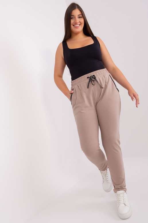 Tepláky-RV-DR-4765.52-tmavě béžové