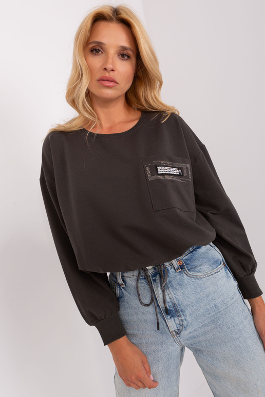 Halenka-RV-BZ-8156,85-tmavá khaki