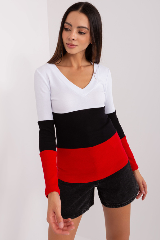 Halenka-RV-BZ-8431-1.14P-bílá a červená