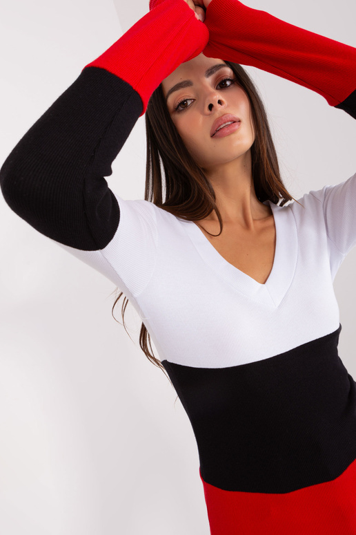 Halenka-RV-BZ-8431-1.14P-bílá a červená