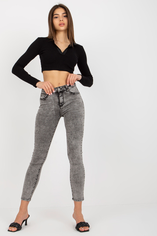 Džínové kalhoty-NM-SP-H206,85-tmavě šedá