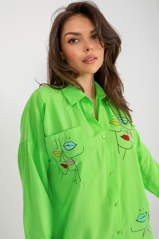 Košile-TO-KS-7521.26X-světle zelená