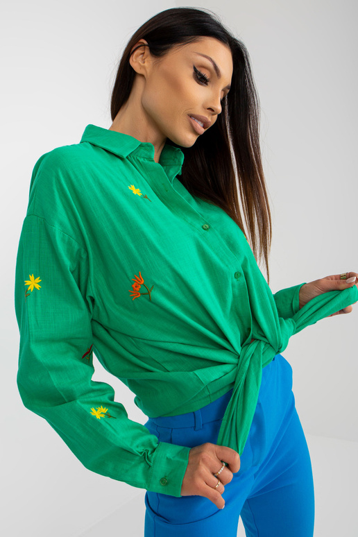 Košile-TO-KS-7121.08P-zelená