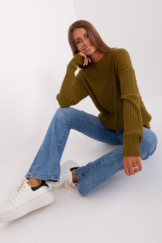 Svetr-AT-SW-2338.14P-olivový