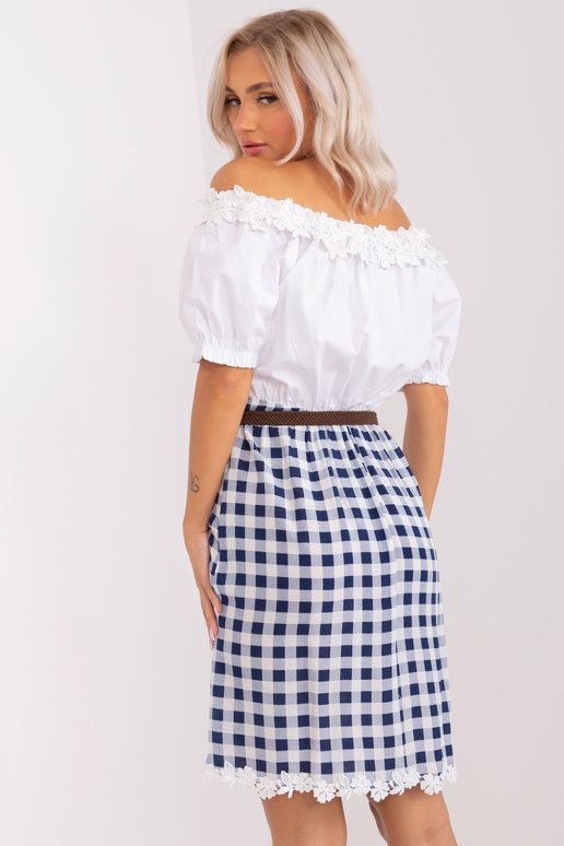 Šaty-LK-SK-506358.21P-bílé a tmavě modré