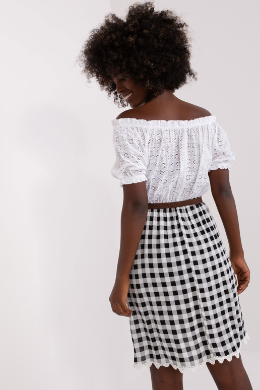 Šaty-LK-SK-506343.60P-bílé a černé