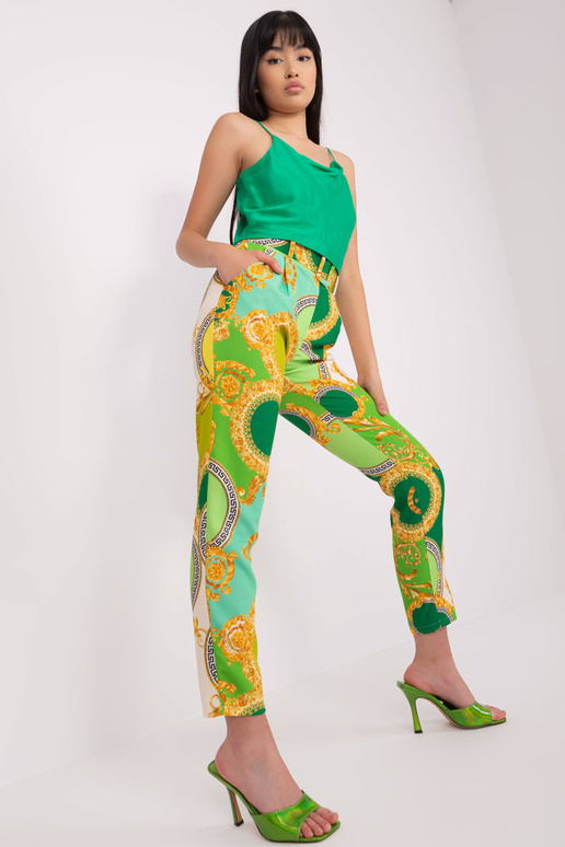 Kalhoty-DHJ-SP-12787D.11-zelené