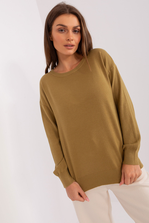 Svetr-AT-SW-2325,95P-olivový