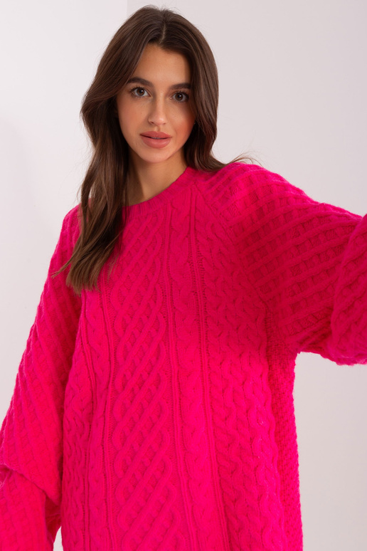 Svetr-AT-SW-2367-2.64P-fuchsiový