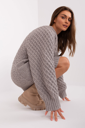 Svetr-AT-SW-2367-2.64P-šedý 2