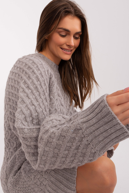 Svetr-AT-SW-2367-2.64P-šedý