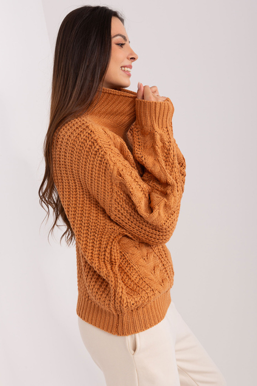 Svetr-AT-SW-2350.91P-světle hnědý