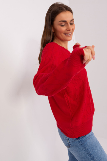 Svetr-AT-SW-2231.99P-červený