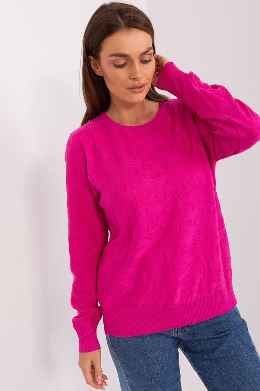 Svetr-AT-SW-2231A.00P-fuchsiový