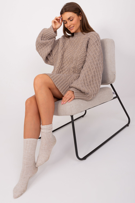 Svetr-AT-SW-2367-2.64P-tmavě béžový