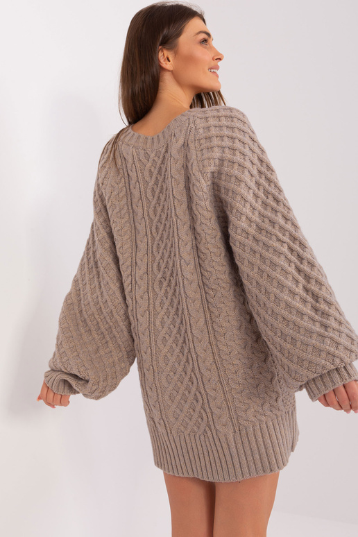 Svetr-AT-SW-2367-2.64P-tmavě béžový