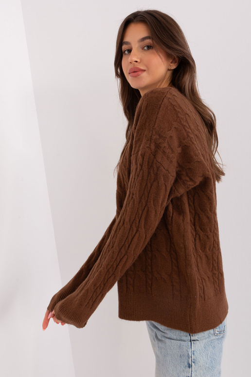 Svetr-AT-SW-2335-1,68P-hnědý