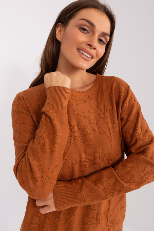 Svetr-AT-SW-2231.99P-světle hnědý