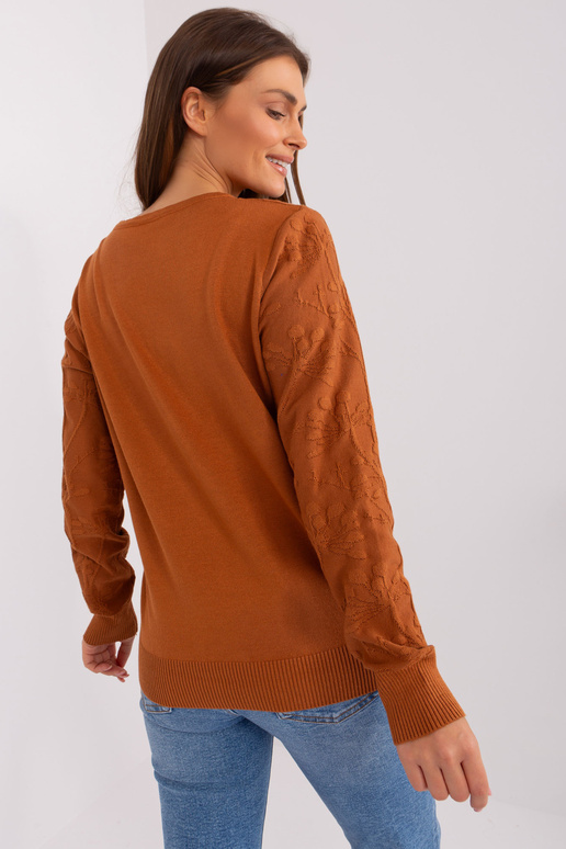 Svetr-AT-SW-2231.99P-světle hnědý