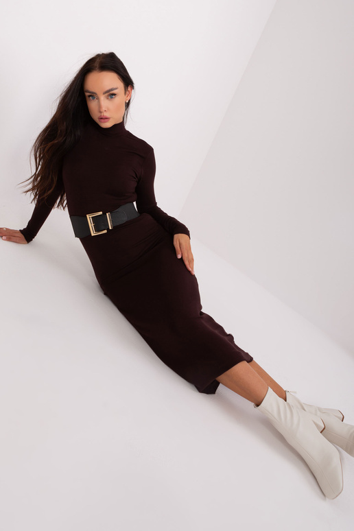 Šaty-EM-SK-778,65-tmavě hnědé