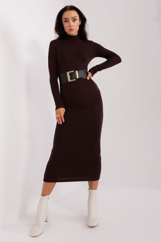 Šaty-EM-SK-778,65-tmavě hnědé