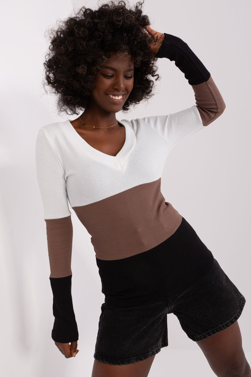 Halenka-RV-BZ-8431-1.14P-černo-béžová