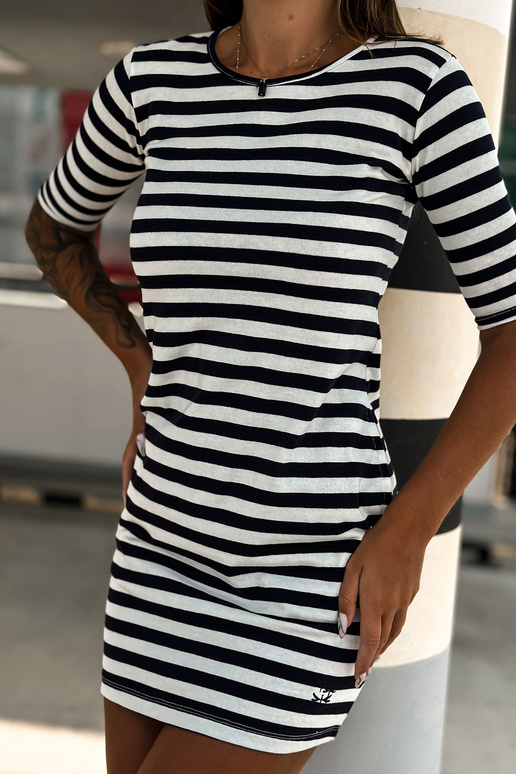 Šaty-TW-SK-2092.83P-bílo-černé