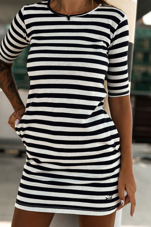 Šaty-TW-SK-2092.83P-bílo-černé