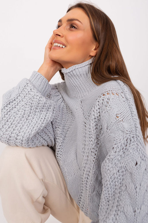 Svetr-AT-SW-2350.91P-šedý