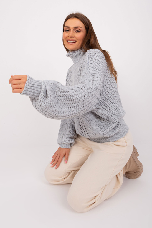 Svetr-AT-SW-2350.91P-šedý
