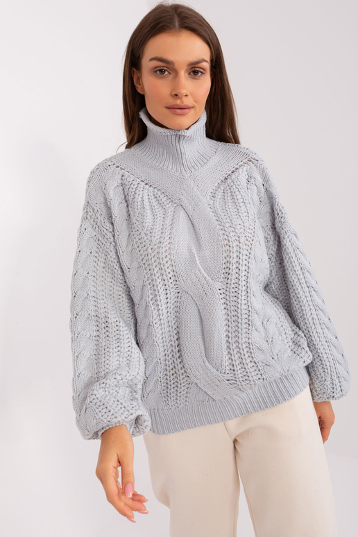 Svetr-AT-SW-2350.91P-šedý