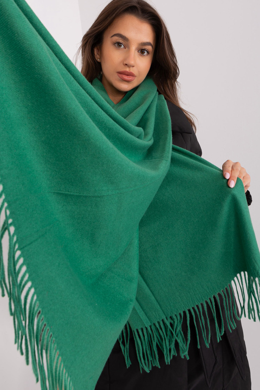 Šátek-AT-SZ-23185.93P-tmavě zelený Šátek-AT-SZ-23185.93P-tmavě zelený