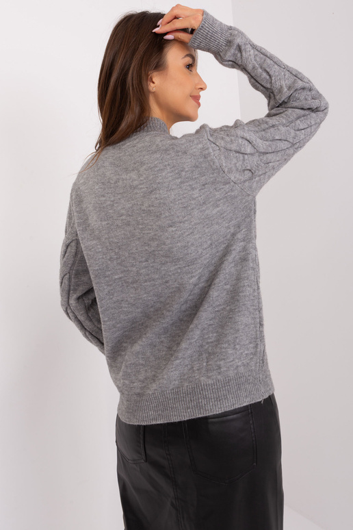 Svetr-AT-SW-2235.00P-tmavě šedý