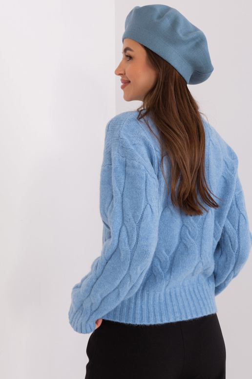 Čepice-AT-CZ-231305.85P-šedo-modrá