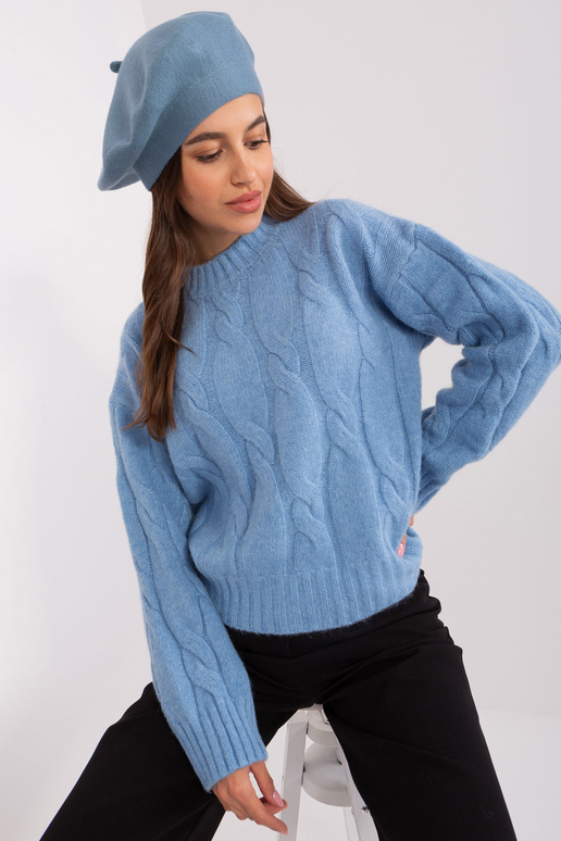 Čepice-AT-CZ-231305.85P-šedo-modrá