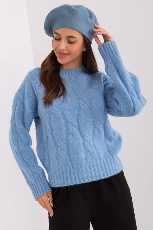 Čepice-AT-CZ-231305.85P-šedo-modrá