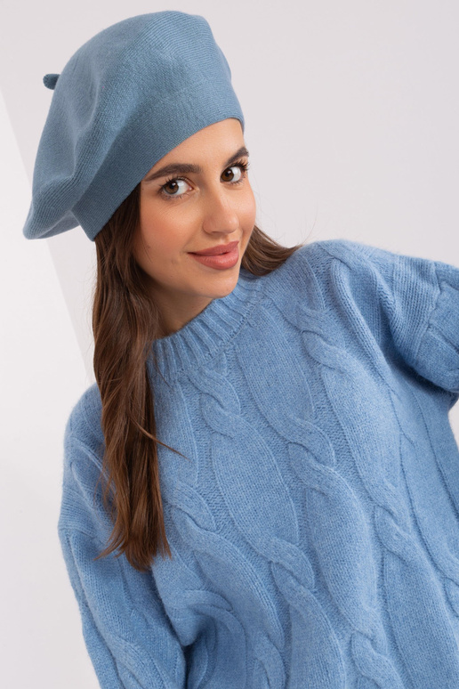 Čepice-AT-CZ-231305.85P-šedo-modrá