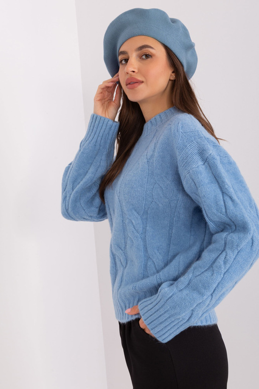 Čepice-AT-CZ-231305.85P-šedo-modrá