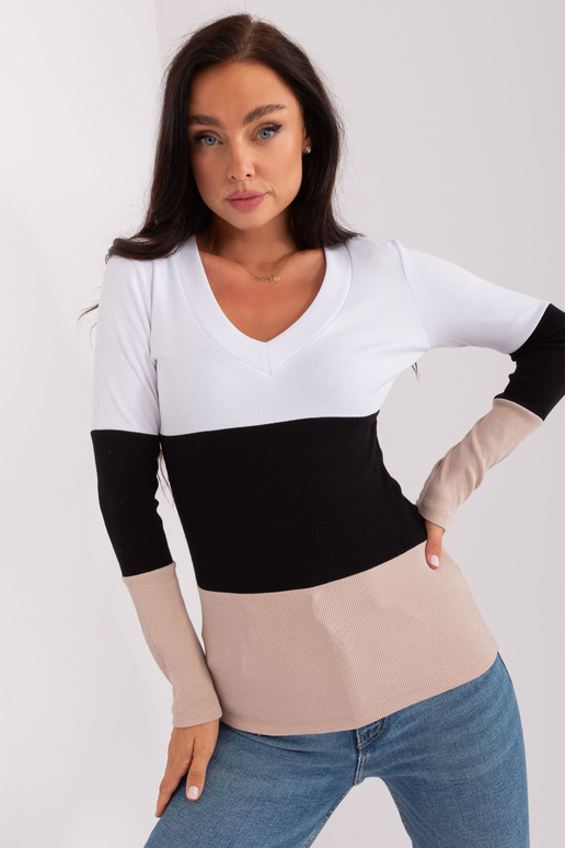 Halenka-RV-BZ-8431-1.14P-černo-béžová