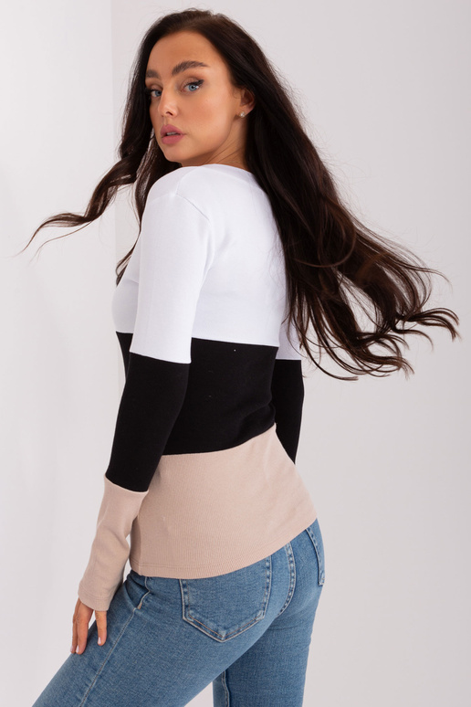 Halenka-RV-BZ-8431-1.14P-černo-béžová