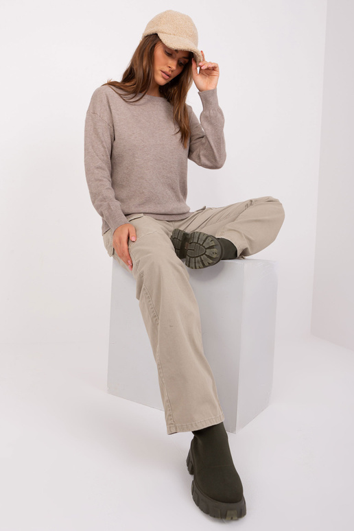 Svetr-AT-SW-2325.95P-tmavě béžový