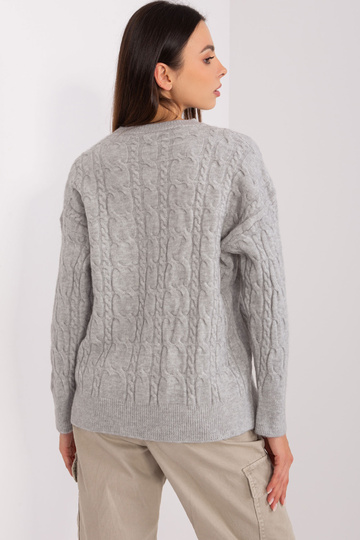 Svetr-AT-SW-2335-1.68P-šedý 2