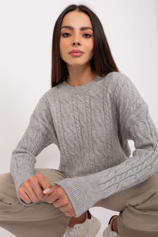 Svetr-AT-SW-2335-1.68P-šedý