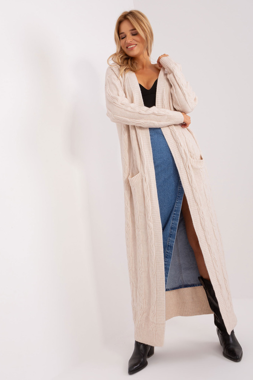 Cardigan-AT-SW-2395,30-světle béžová