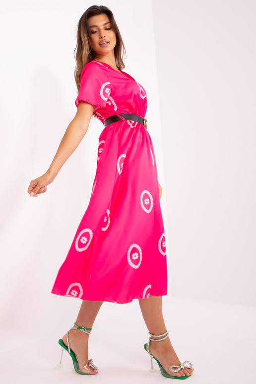 Šaty-DHJ-SK-17260,90-tmavě růžové