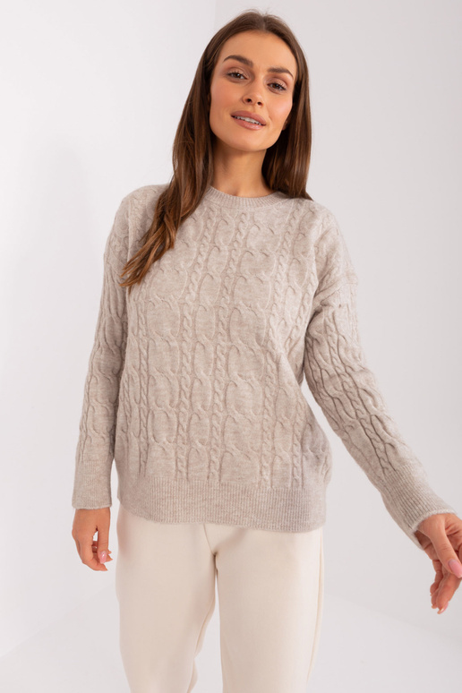 Svetr-AT-SW-2335.27-světle béžový