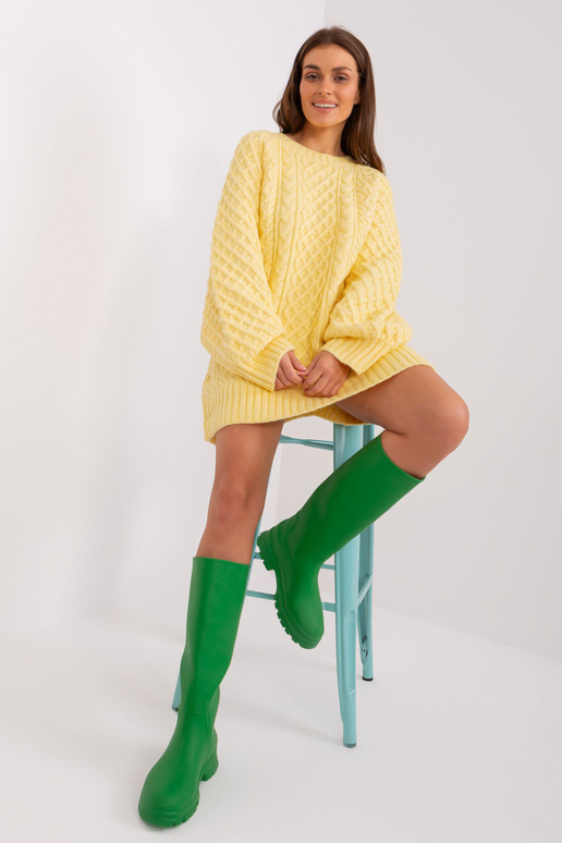 Svetr-AT-SW-2367-2.64P-světle žlutý